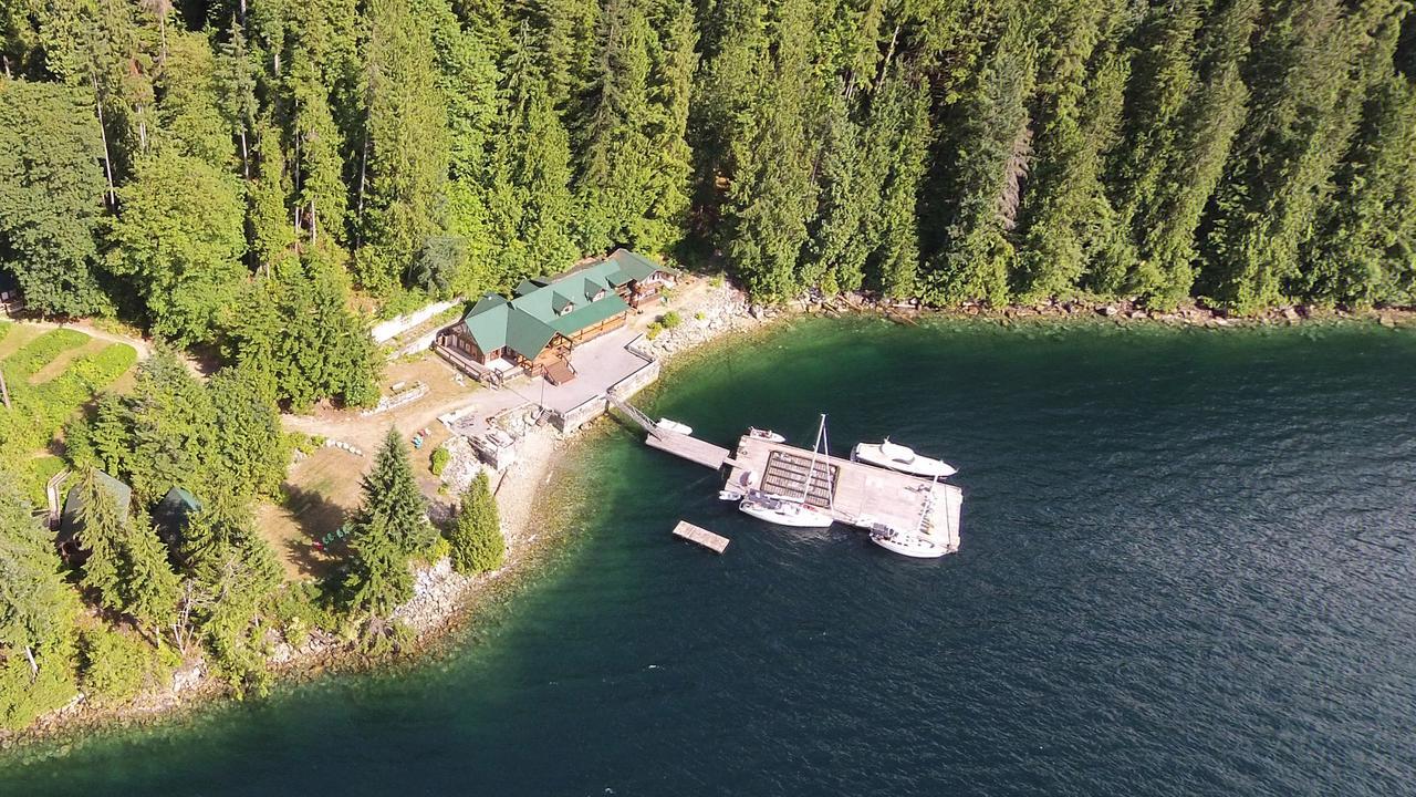 Homfray Lodge Desolation Sound Exterior foto
